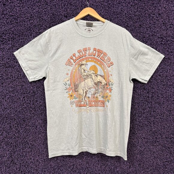 Lainey Wilson Bell Bottom Country Wild Horses T-Shirt L - Picture 1 of 4